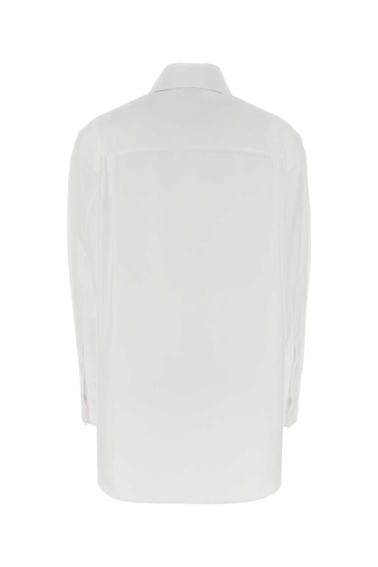 white poplin shirt by Selfnex