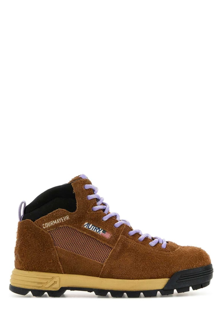 brown suede malga sneakers by Selfnex