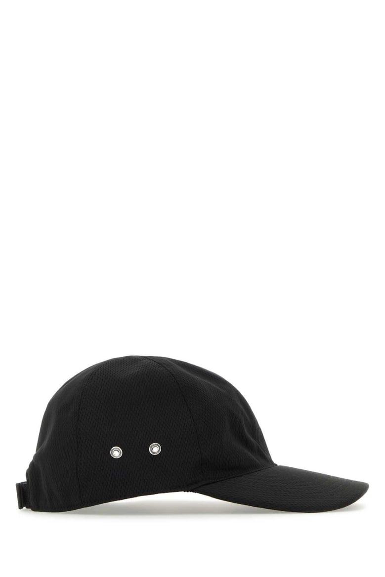 black polyester baseball cap by Selfnex