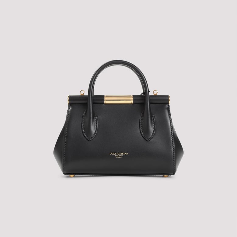 black leather marlene handbag by Selfnex