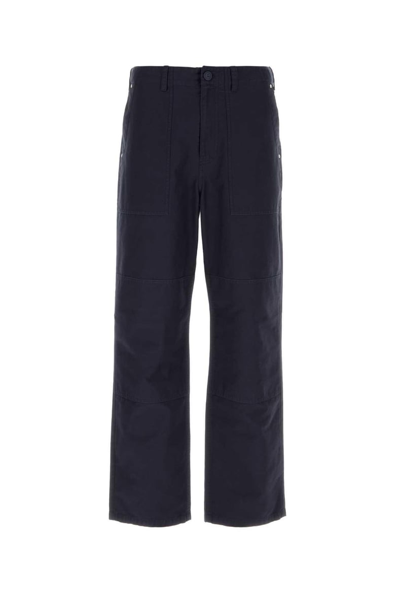 midnight blue cotton pant by Selfnex