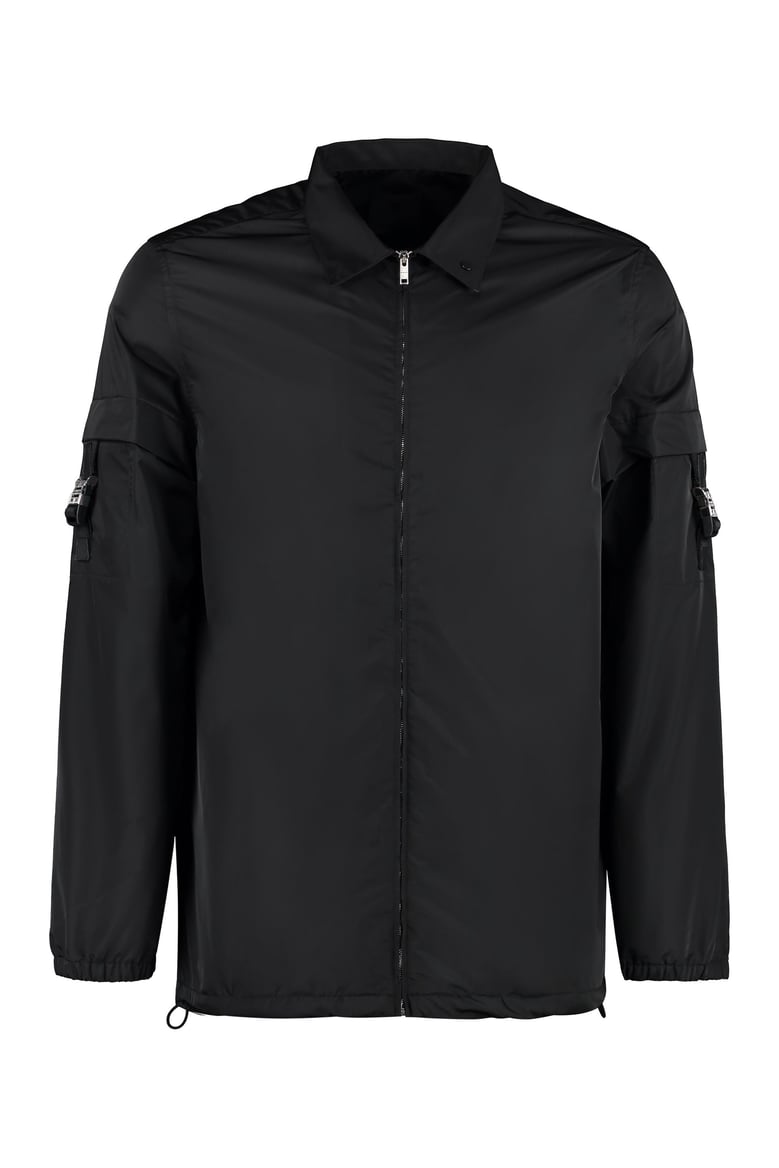 black polyester shirt by Selfnex