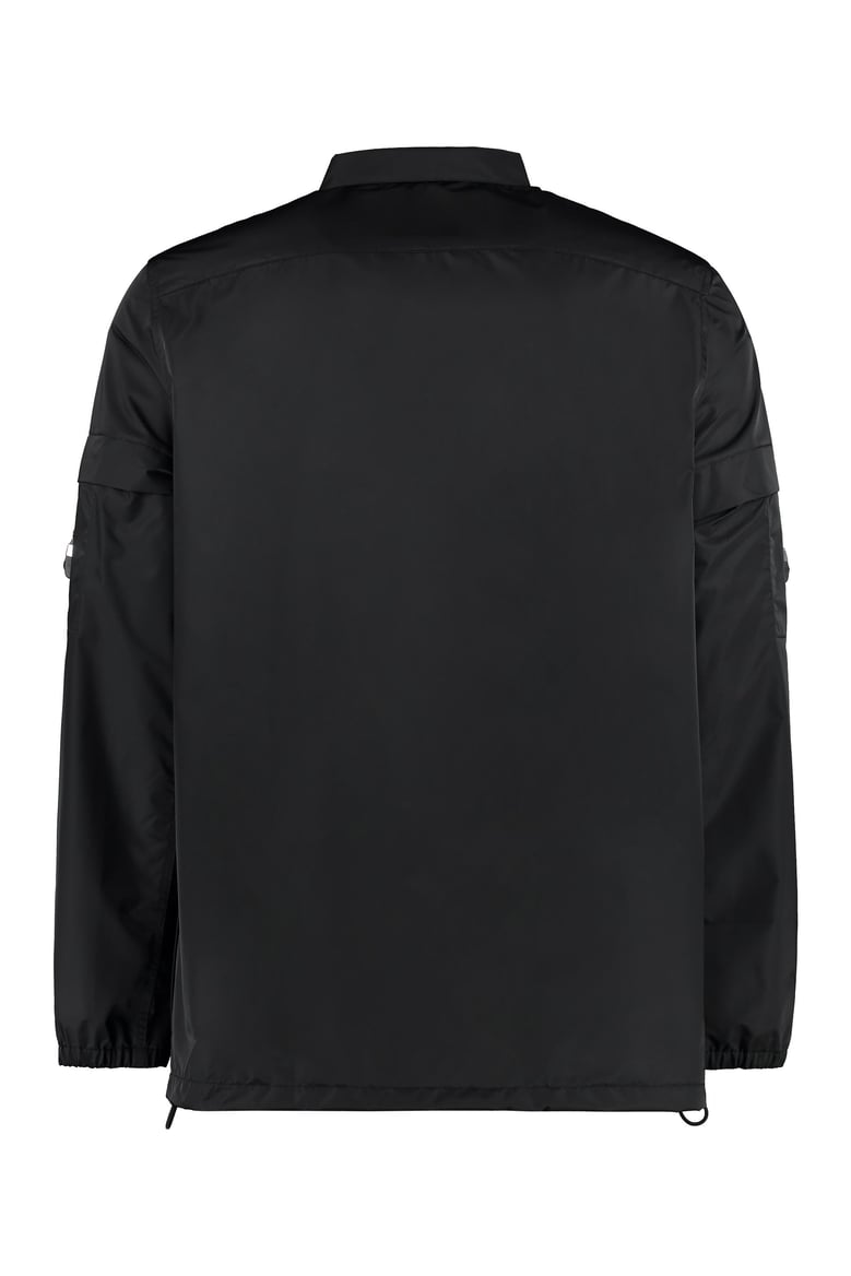 black polyester shirt by Selfnex