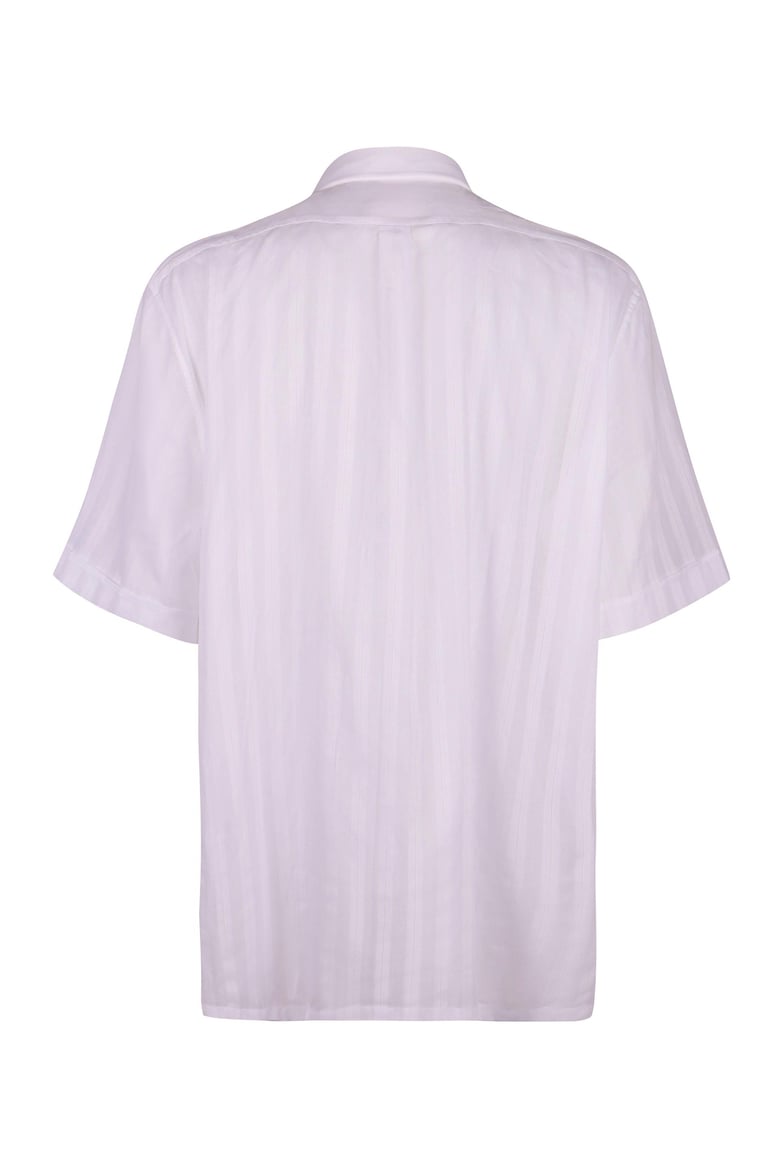 embroidered poplin shirt by Selfnex