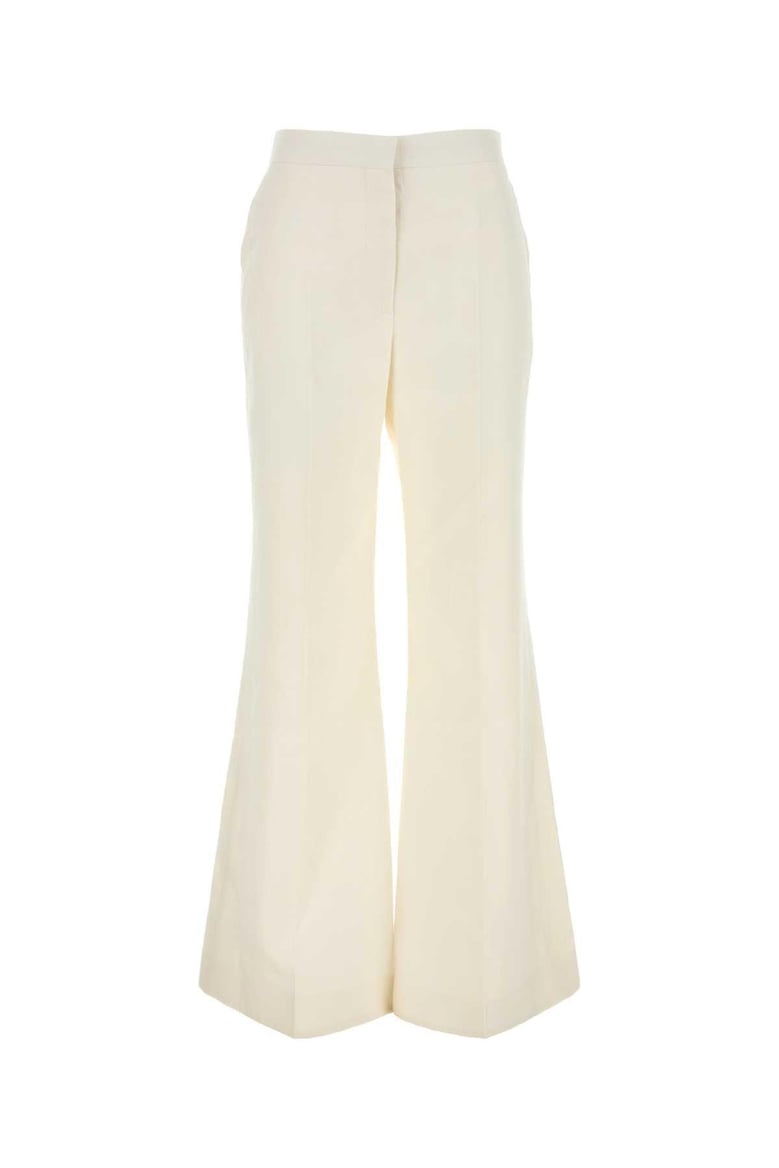white linen wide-leg pant by Selfnex