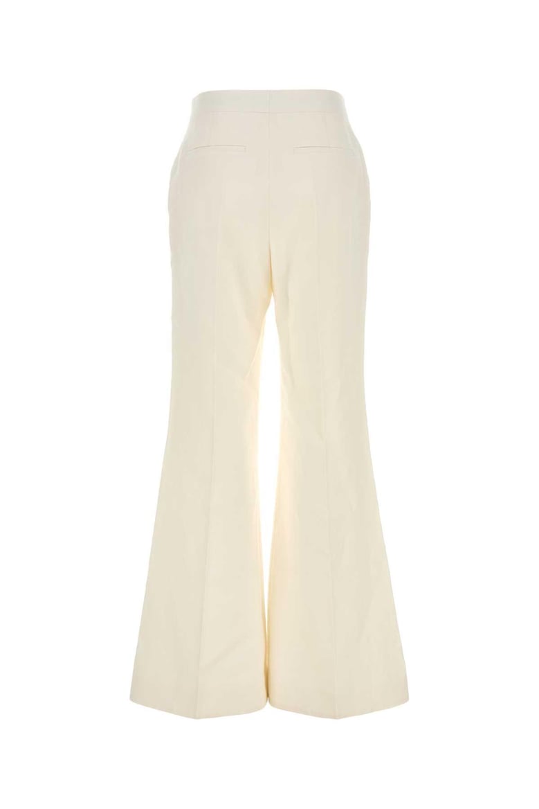 white linen wide-leg pant by Selfnex
