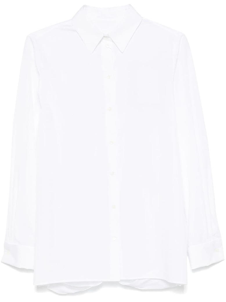 white poplin shirt by Selfnex