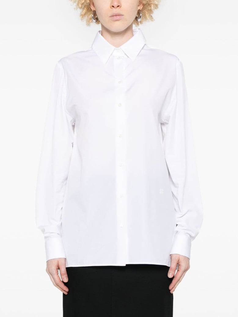 white poplin shirt by Selfnex