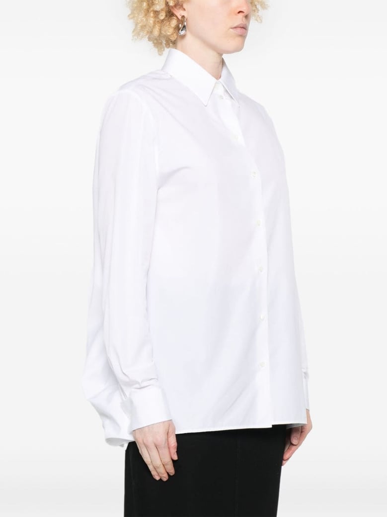 white poplin shirt by Selfnex