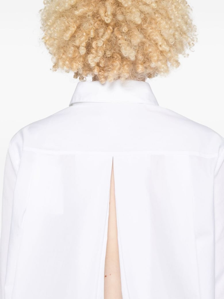 white poplin shirt by Selfnex