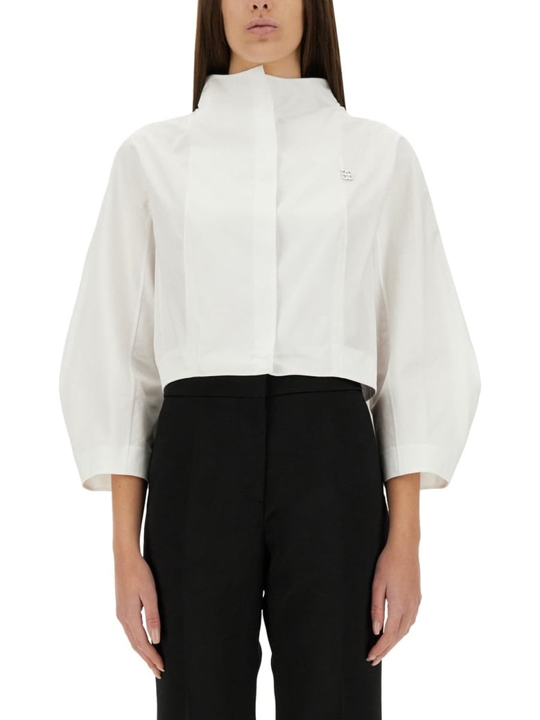 white poplin shirt by Selfnex