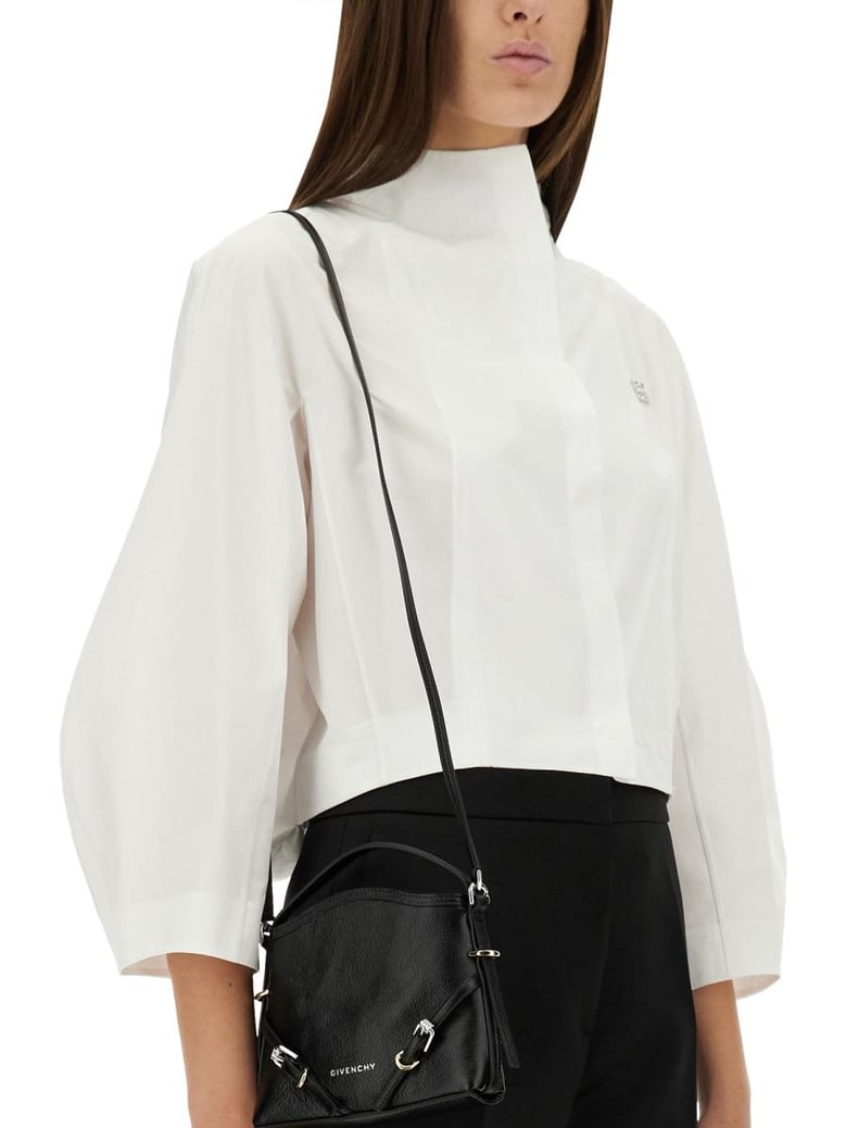 white poplin shirt by Selfnex