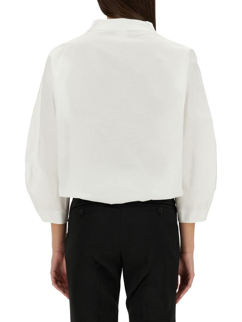 white poplin shirt by Selfnex