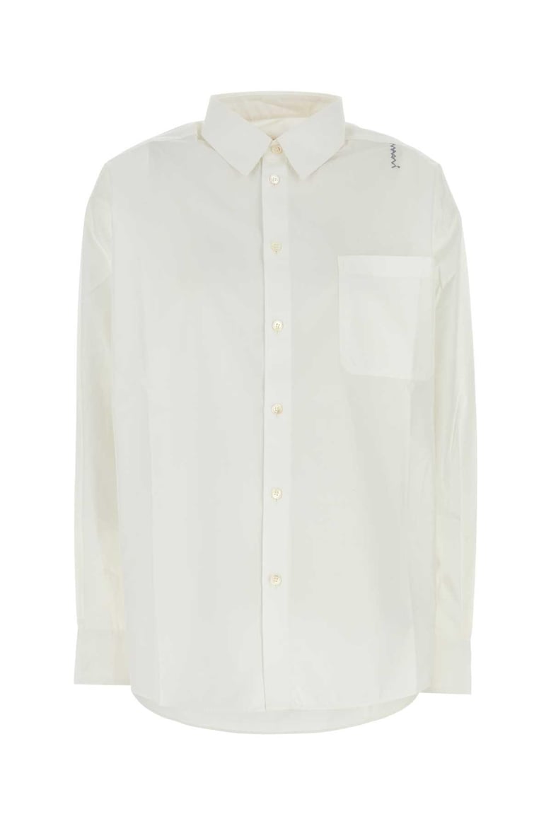 white poplin shirt by Selfnex