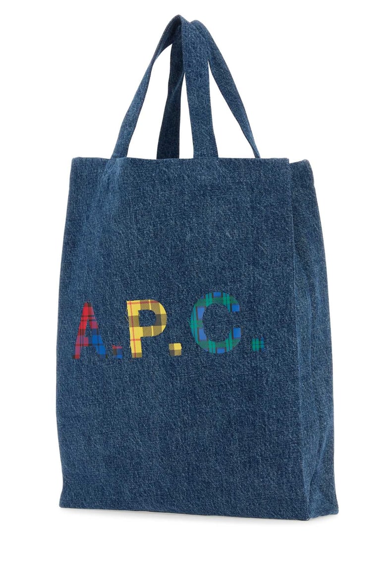denim mini lou shopping bag by Selfnex
