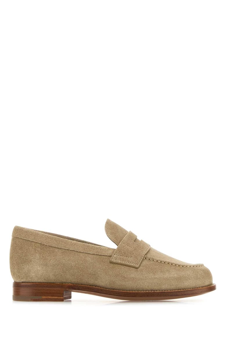 dove grey suede heswall w loafers by Selfnex