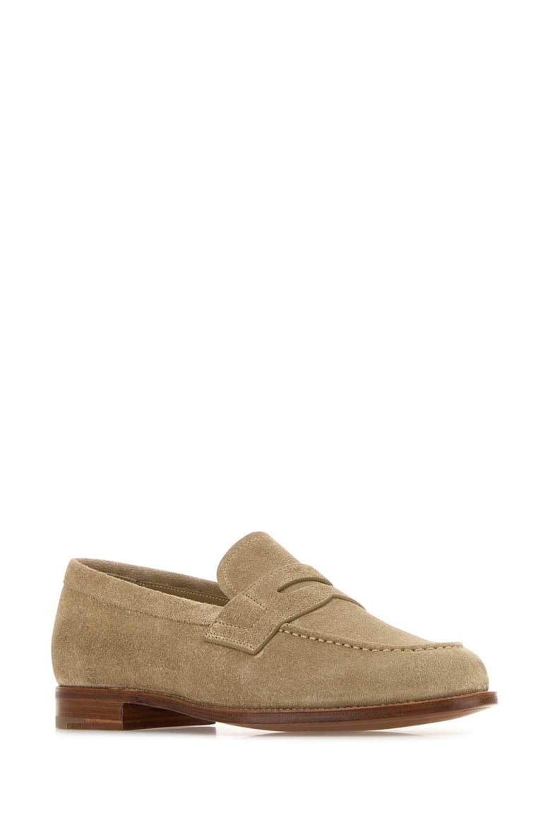 dove grey suede heswall w loafers by Selfnex