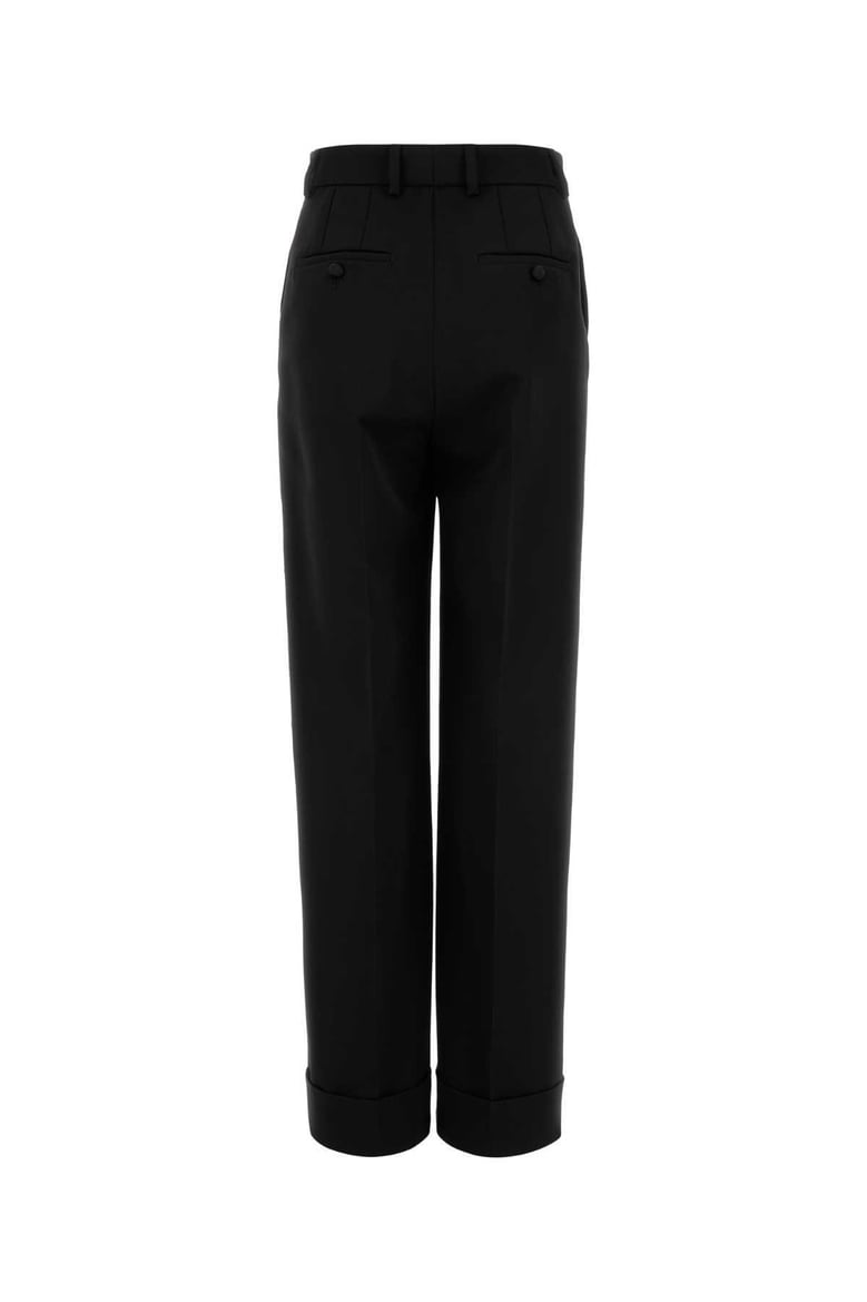 black wool pant by Selfnex