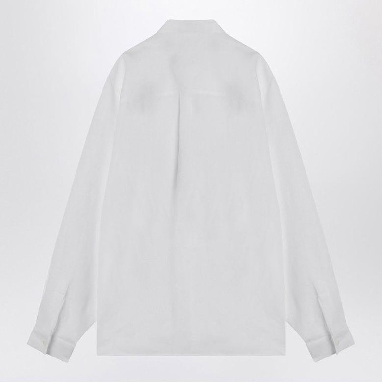 white linen shirt by Selfnex