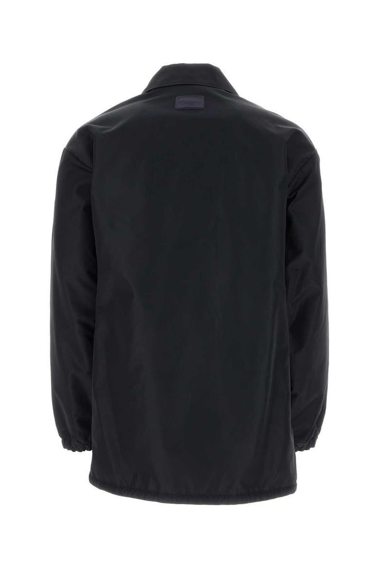 midnight blue nylon jacket by Selfnex