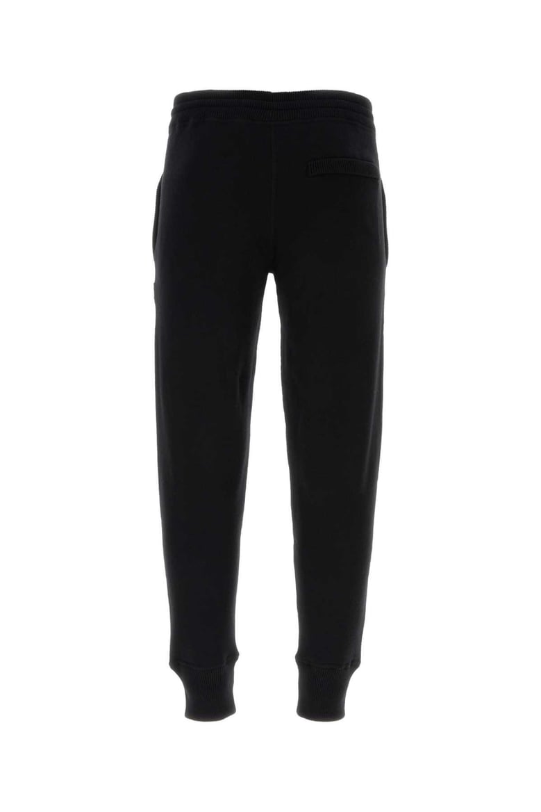 black wool blend joggers by Selfnex