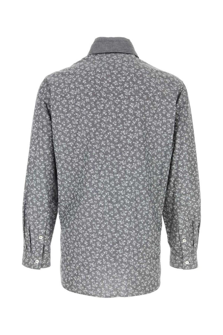 printed cotton shirt by Selfnex