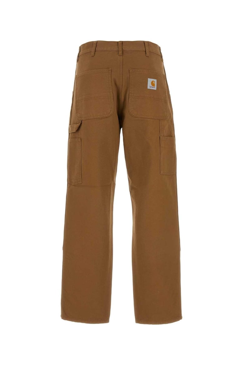 biscuit cotton double knee pant by Selfnex