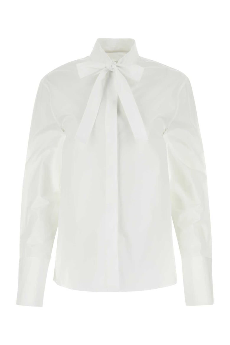 white poplin shirt by Selfnex