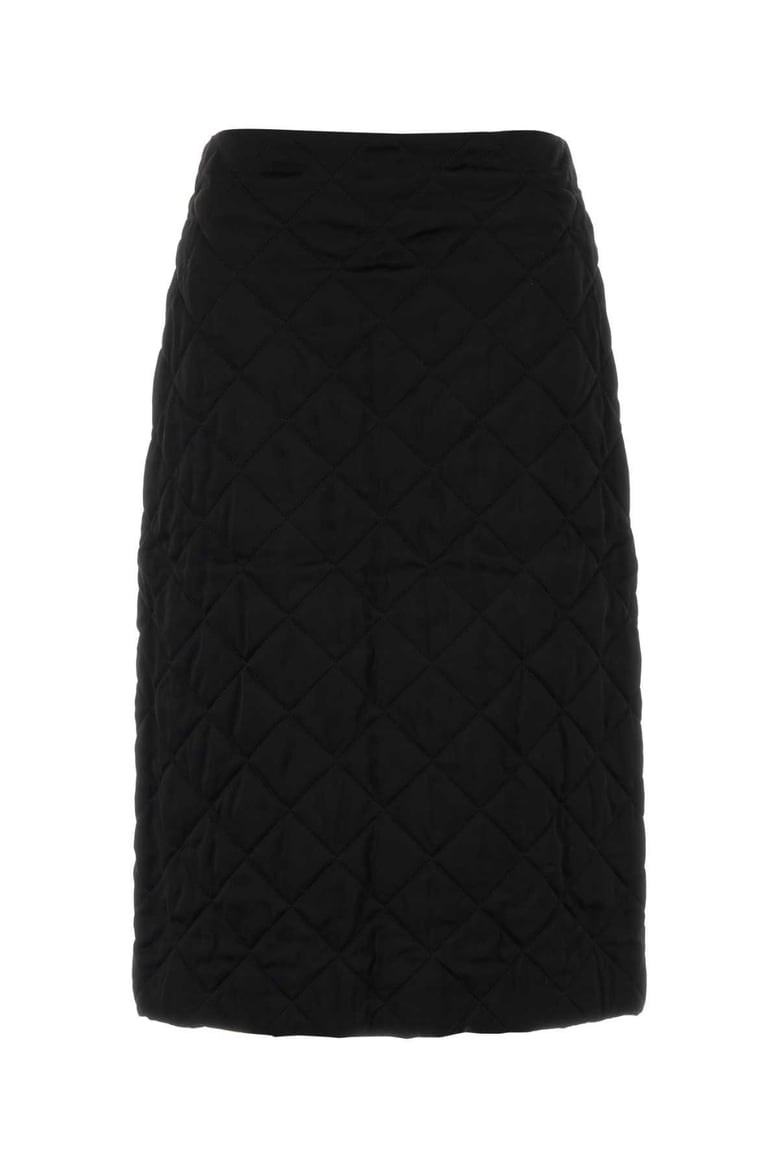black viscose skirt by Selfnex
