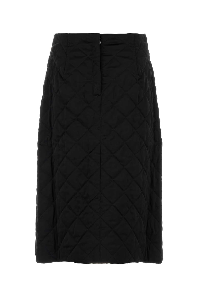 black viscose skirt by Selfnex