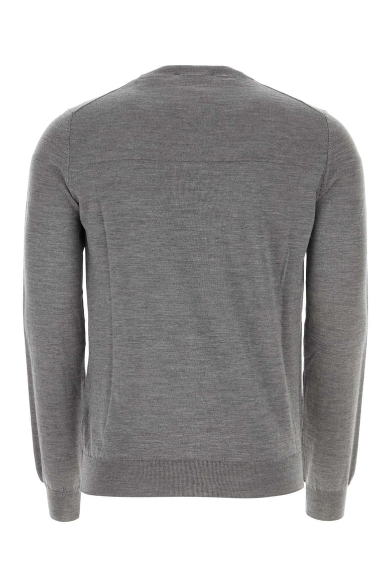grey wool sweater by Selfnex