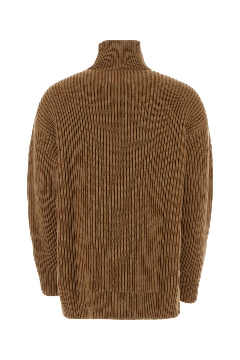 biscuit wool sweater by Selfnex