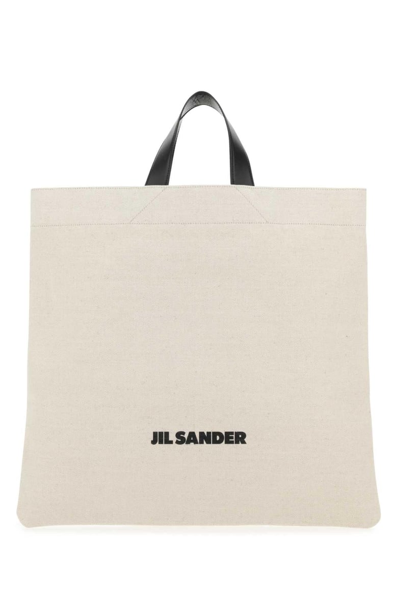 sand canvas shopping bag by Selfnex