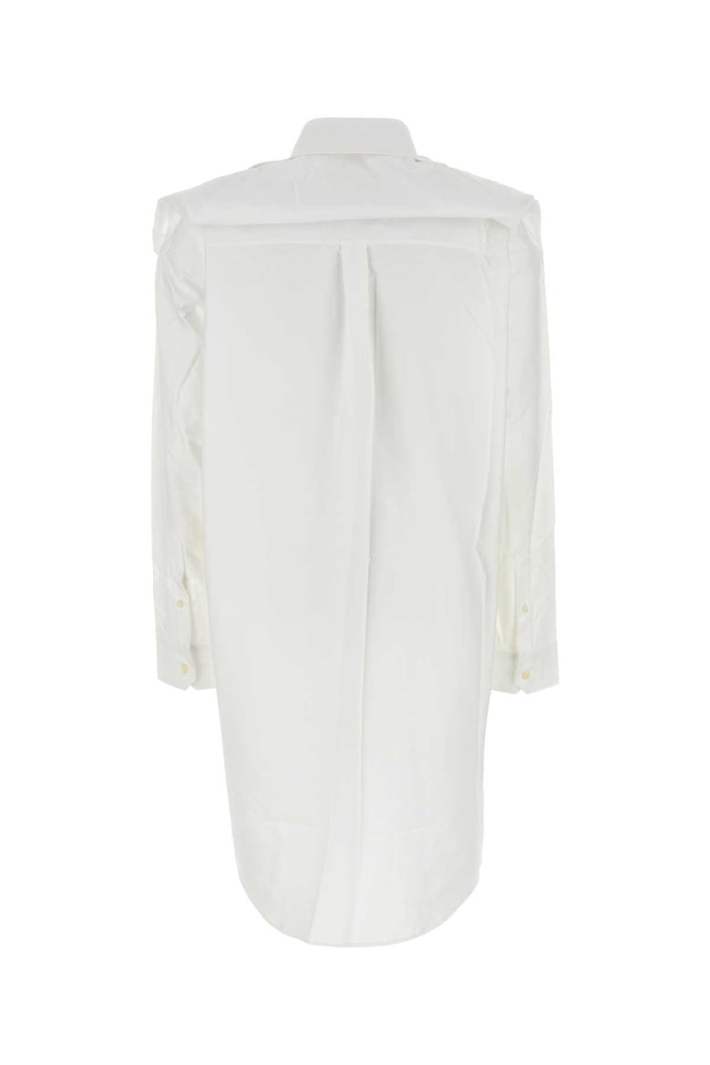 white oxford shirt dress by Selfnex