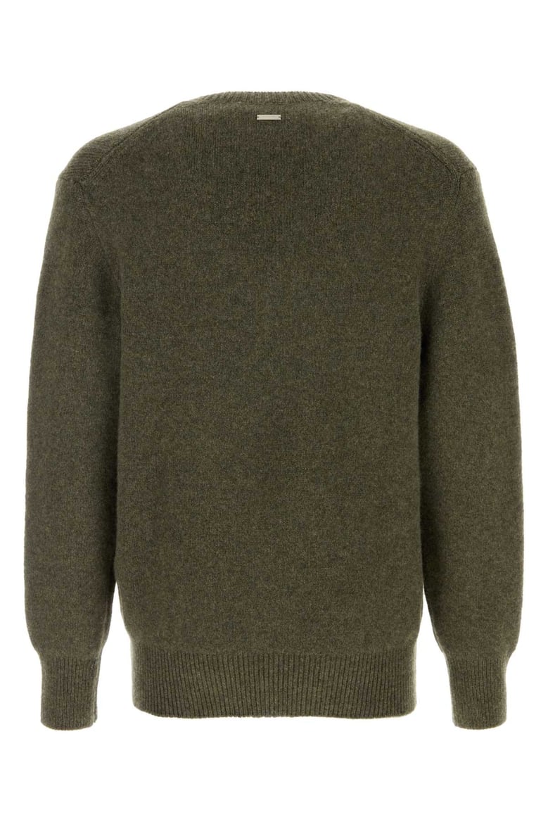 dark green cashmere sweater by Selfnex