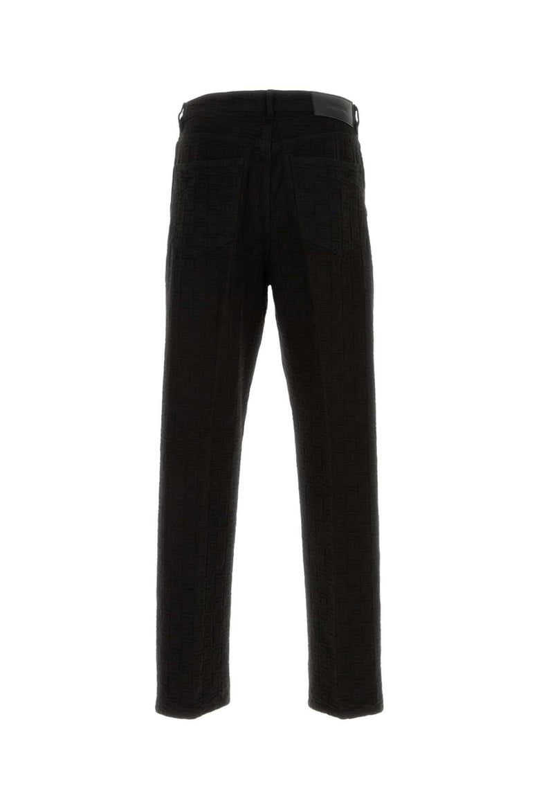 black cotton pant by Selfnex