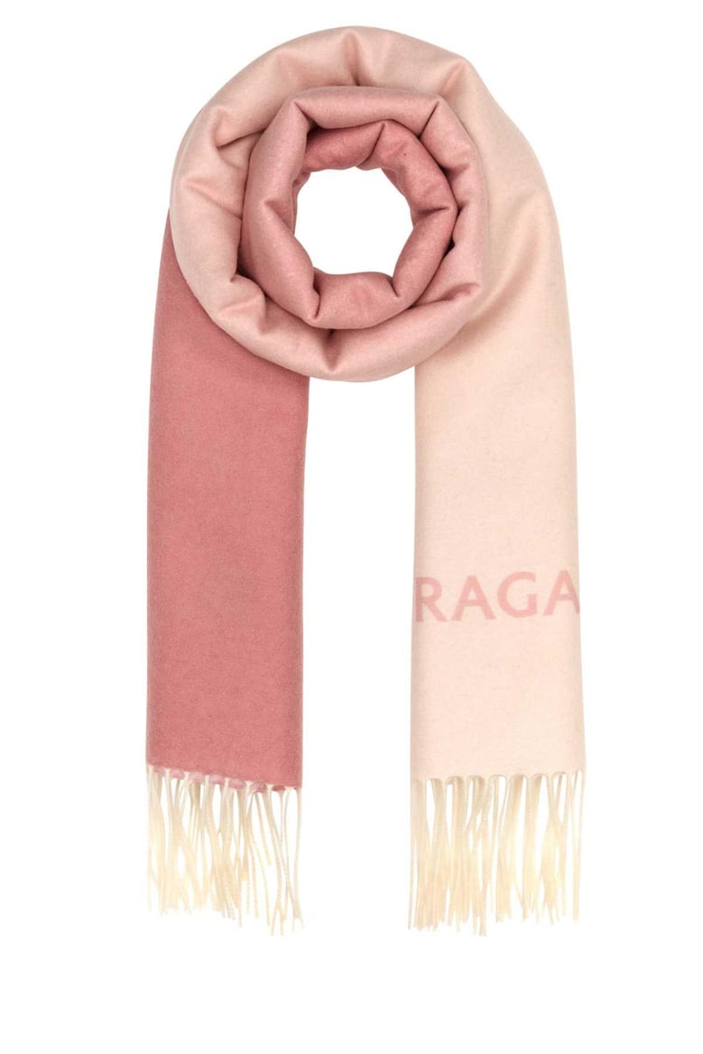 pink cashmere scarf by Selfnex