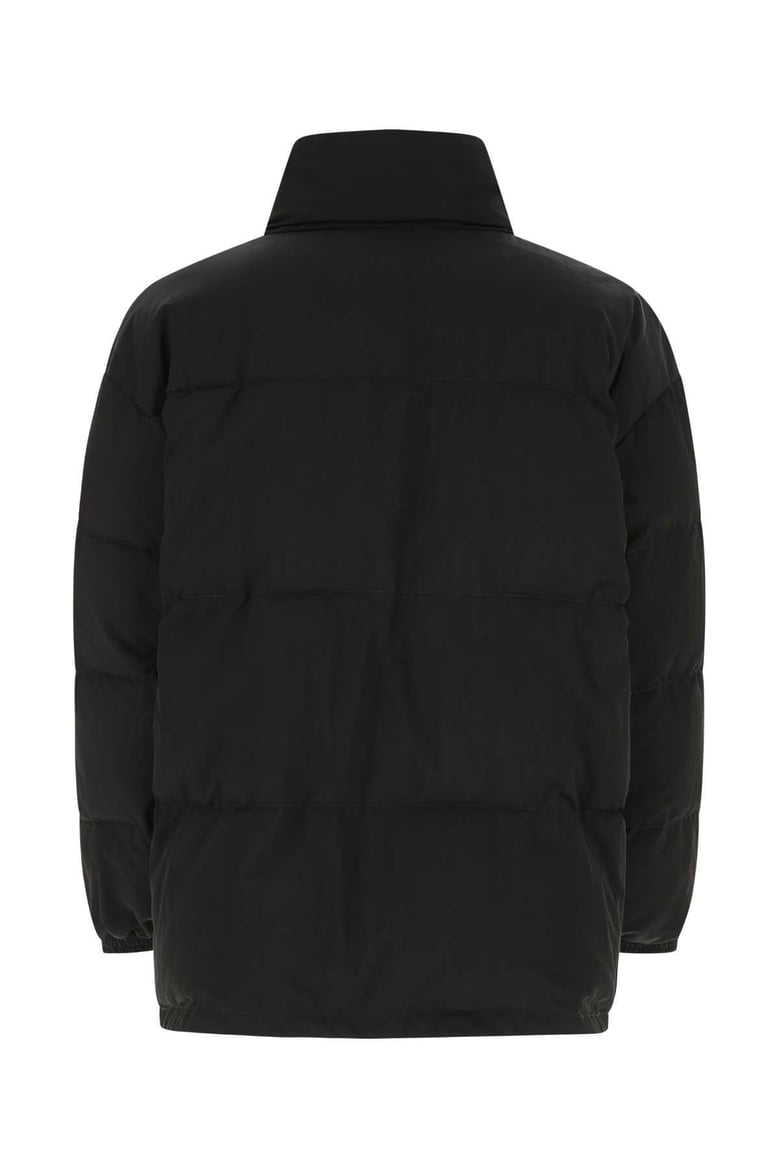 black nylon padded jacket by Selfnex
