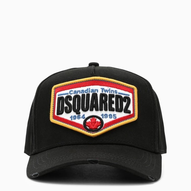 black cotton baseball cap by Selfnex