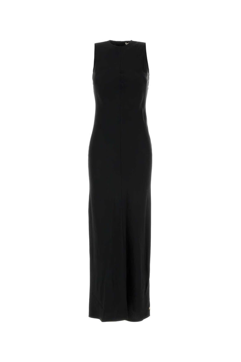 black jersey dress by Selfnex