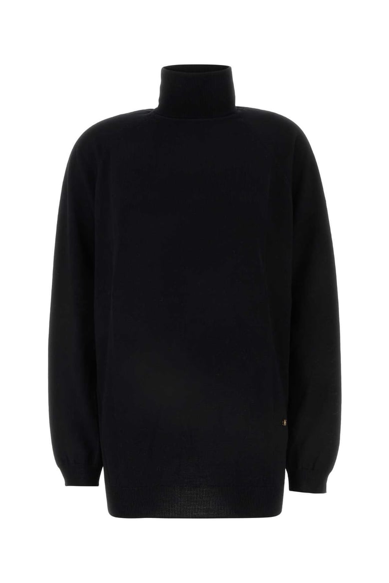 black wool sweater by Selfnex