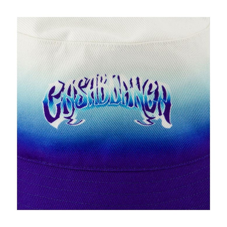 logo printed bucket hat by Selfnex