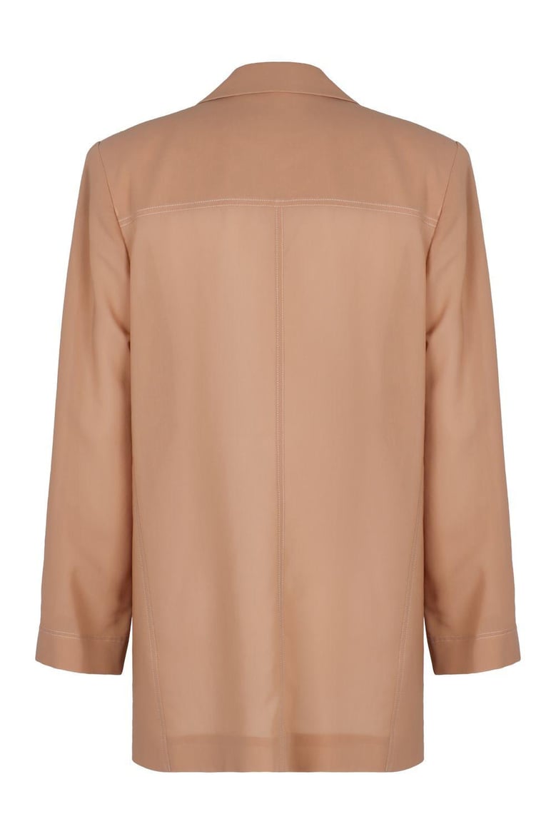 single-breasted one button jacket by Selfnex