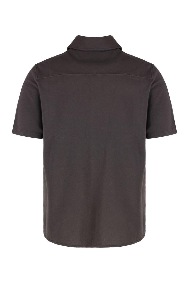 analog short sleeve cotton shirt by Selfnex