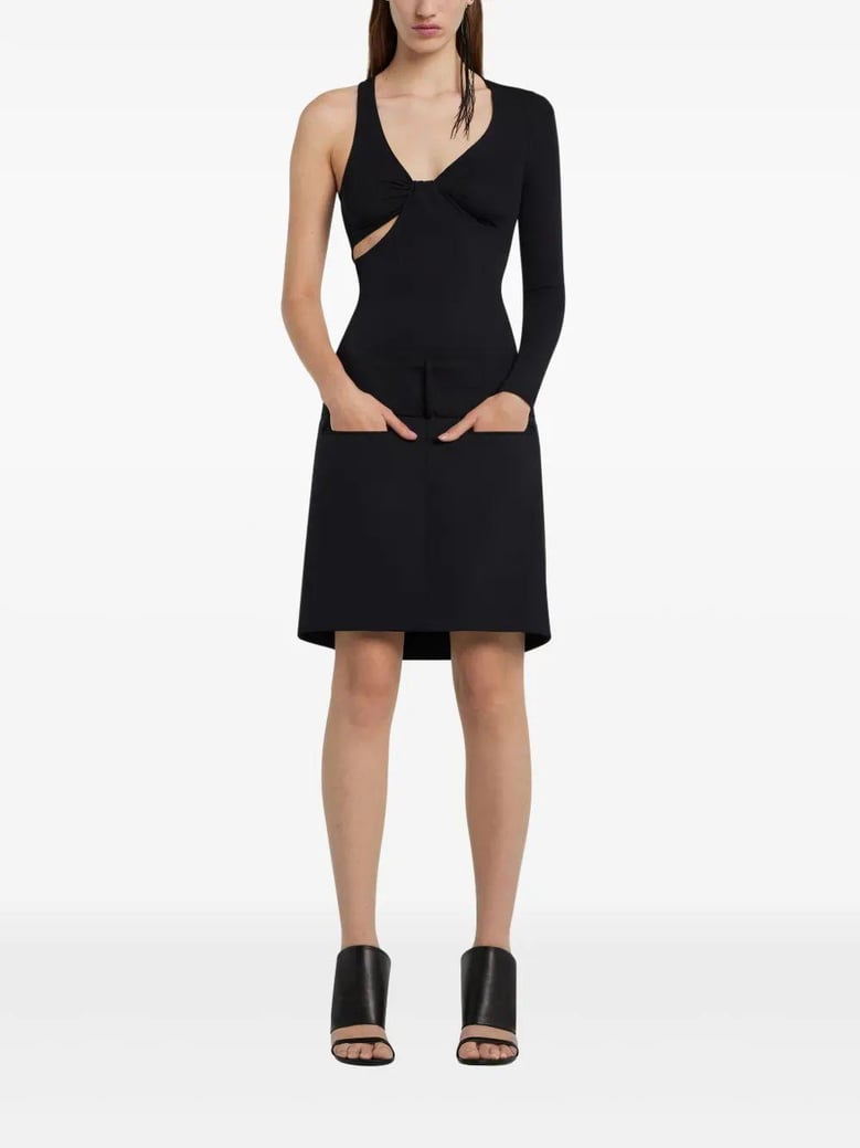 top twist asymetrical jersey by Selfnex