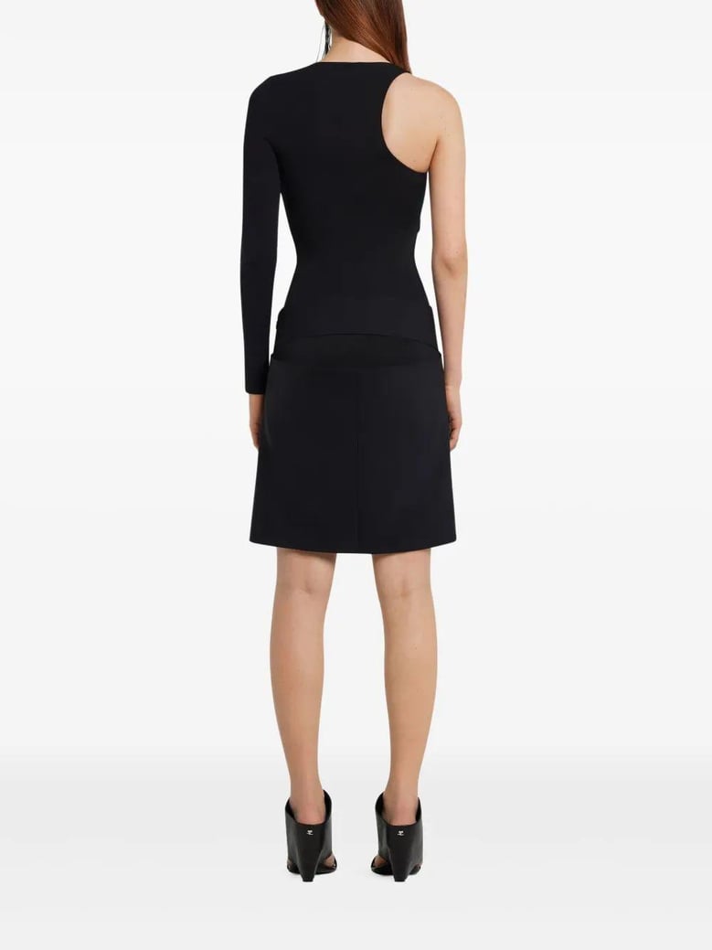 top twist asymetrical jersey by Selfnex