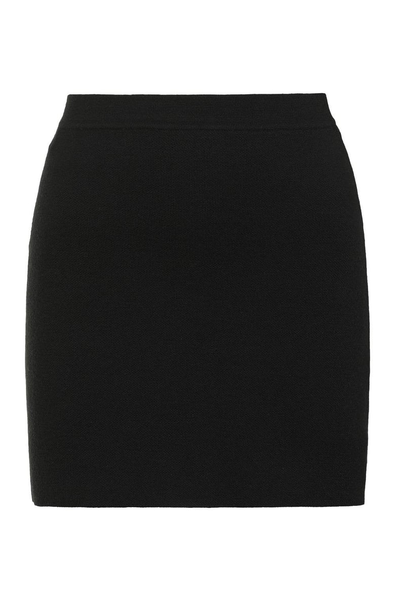 knitted mini skirt by Selfnex