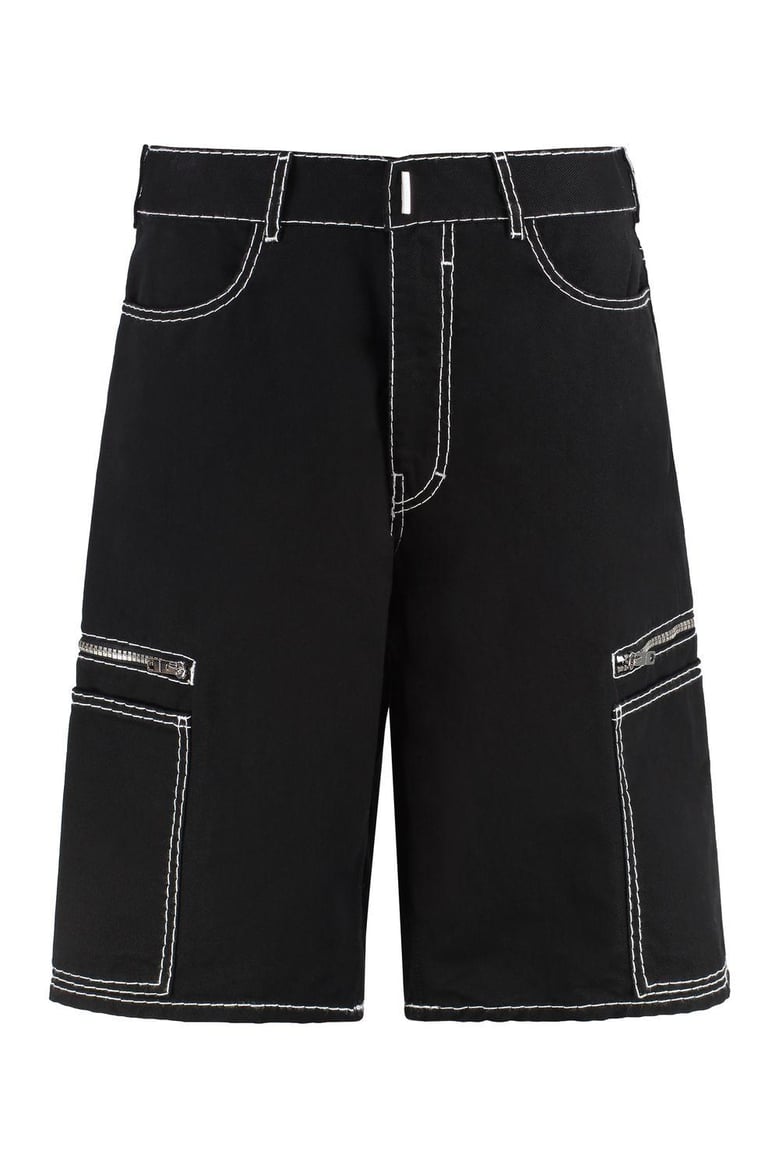 cotton bermuda shorts by Selfnex