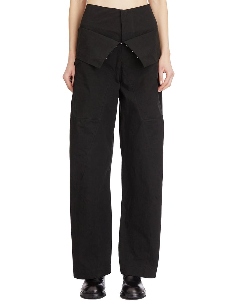 wide cotton trousers by Selfnex