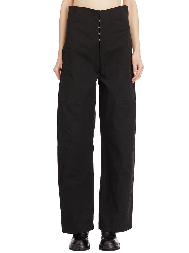 wide cotton trousers by Selfnex